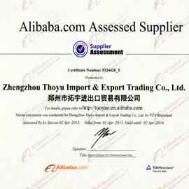 Zhengzhou Thoyu Mechanical& Electrical Equipment Co., Ltd.