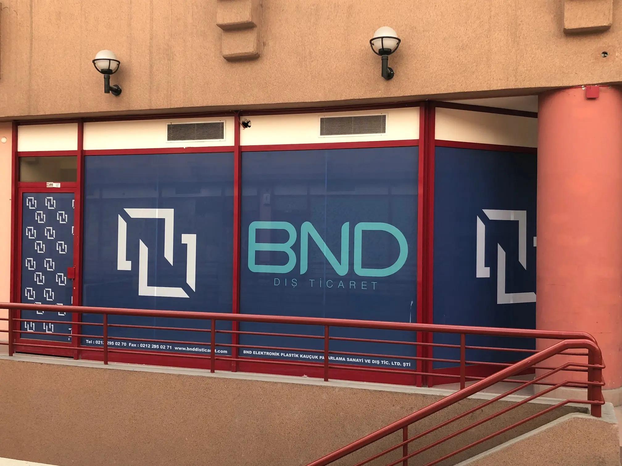 BND ELEKTRONIK PLASTIK KAUCUK PAZARLAMA SANAYI VE DIS TICARET LIMITED SIRKETI