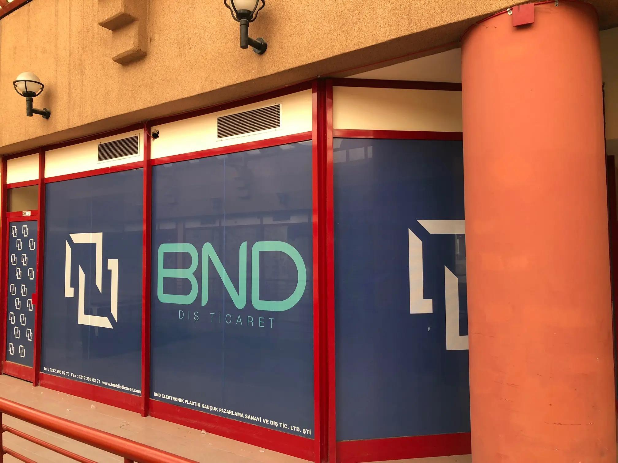 BND ELEKTRONIK PLASTIK KAUCUK PAZARLAMA SANAYI VE DIS TICARET LIMITED SIRKETI