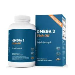 Wholesale Private Label Omega 3 Fish Oil Triple Strength 2000 mg 180 Capsules