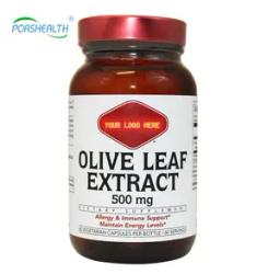 Porshealth Olive Leaf Extract 500mg capsules Shenzhen Factory Plant Manufacture