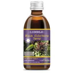 LUDINGJI 100% natural extract highly pure fruits (elderflower and elderberry) black elderberry syrup for sale