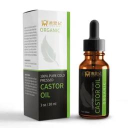 Eyelash Oil Nourish Hair Essential Natural Castor Oil Calm Prevent Skin Aging Organic Hair Oil