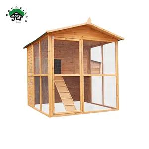 2023 Custom designed cheap wooden chicken coop for sale chicken coop large pet house