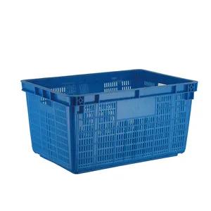 Attractive Price New Type Mesh Plastic Fruit Stacking Travel Crates