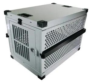 ISO9001 approval OEM custom metal dog cages crate for sale