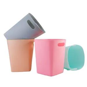 Square Plastic Waste Bins Paper Basket Trash Can Dustbin Waste bucket Garbage Bin