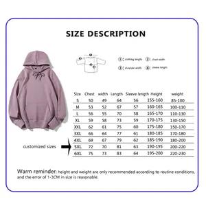 Full Color Size Fabrics Graphic High Quality Pullover Hoodies Unisex Custom Logo