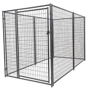 Heavy Duty Welded Dog Kennel Wire Mesh Plate with One Door
