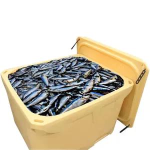 Wholesale Best Price 660L Rotomolded Plastic Large Pallet Container Cooler Box For Fish