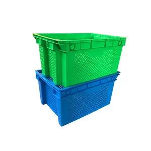 HDPE good quality stacking plastic crate storage turnover box