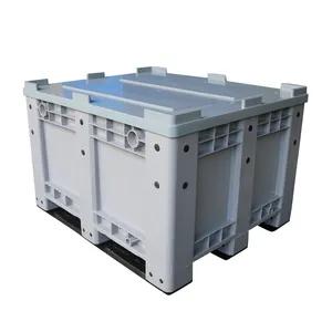 QS Solid Plastic Pallet Box/plastic Pallet Tank For Water And Seafood Storage