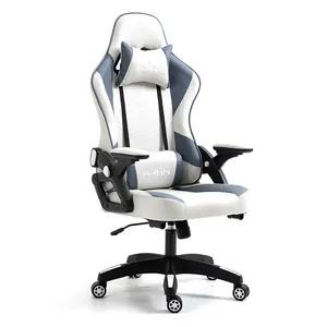 High Quality Adjustable Headrest Chair And Gaming White Rgb Luxury Gaming Chair