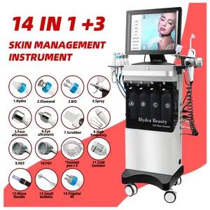 14 IN1 Skin Tightening Aesthetic Medicine Oxygen Jet Aqua Peel Machine Hydrodermabrasion Facial Machine